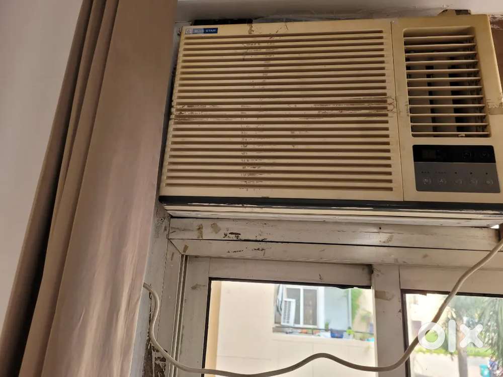 Blue Star 1.5 Ton Window AC – Copper Coil, 3 Star, Excellent Condition