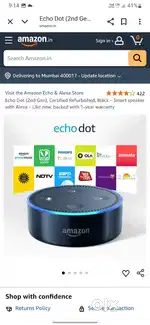 Amazon Echo Dot 2nd Gen Smart