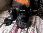 Sony alfa68 dslr camera