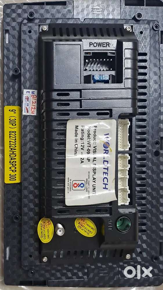 Android touch screen display screen and 2 jbl car speakers