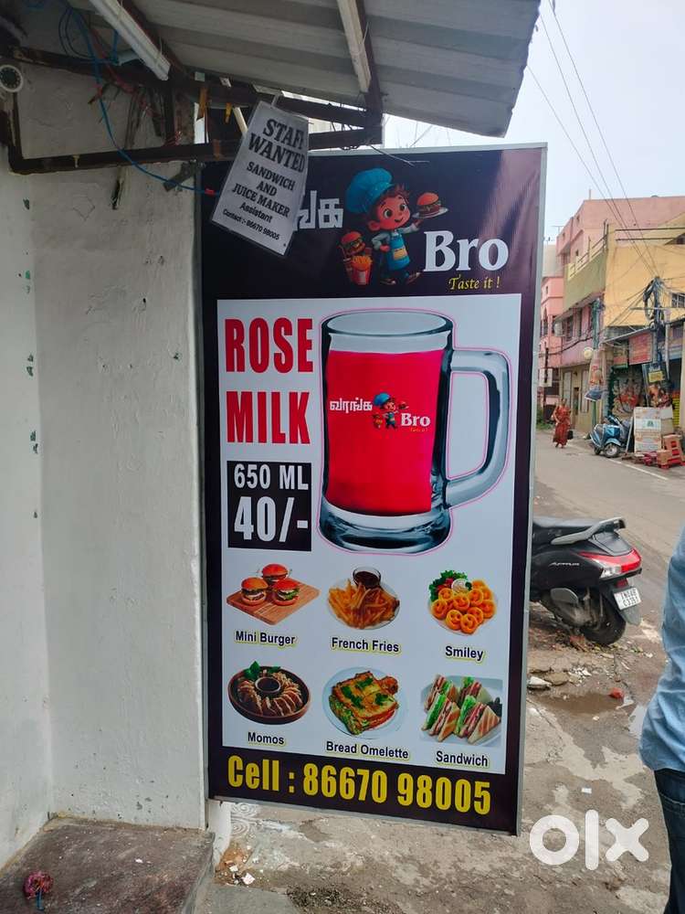 Sandwich and Panipuri maker require