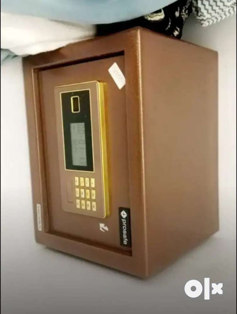 Digital locker with key and password protected
