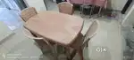Nilkamal 4 seater Plastic Dining Table
