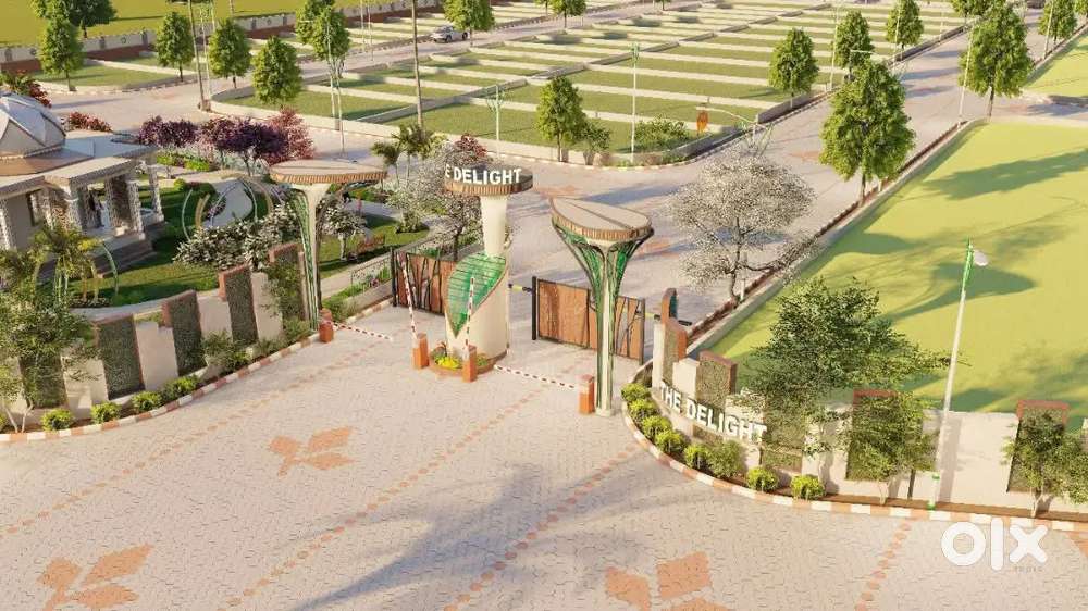 अमूल पराग दूध डेरी से 9 km Ki दूरी पर प्लाट सुल्तानपुर रोड पर