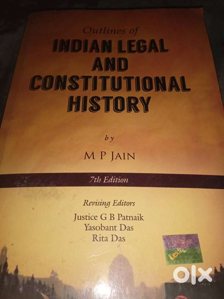 Outlines of INDIAN LEGAL AND CONSTITUTIONAL HISTORY