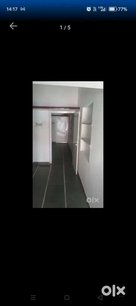 Semi furnished house in center of becharaji