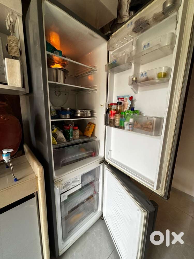 Hair doublr door fridge
