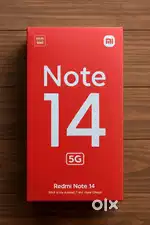Redmi note 14 sealed mobile