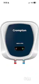 Crompton geyser 15 litres.