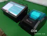9 inch moniter & software. 2 inch printer