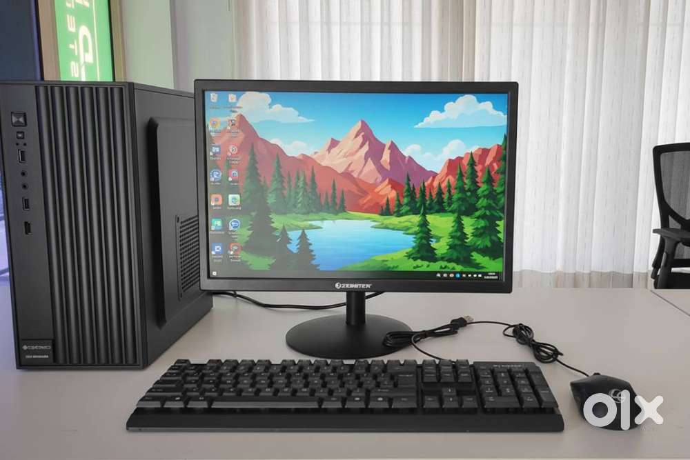 New Intel i5 Computer, 8GB RAM,256 GB SSD,19 ich  Monitor- warrenty