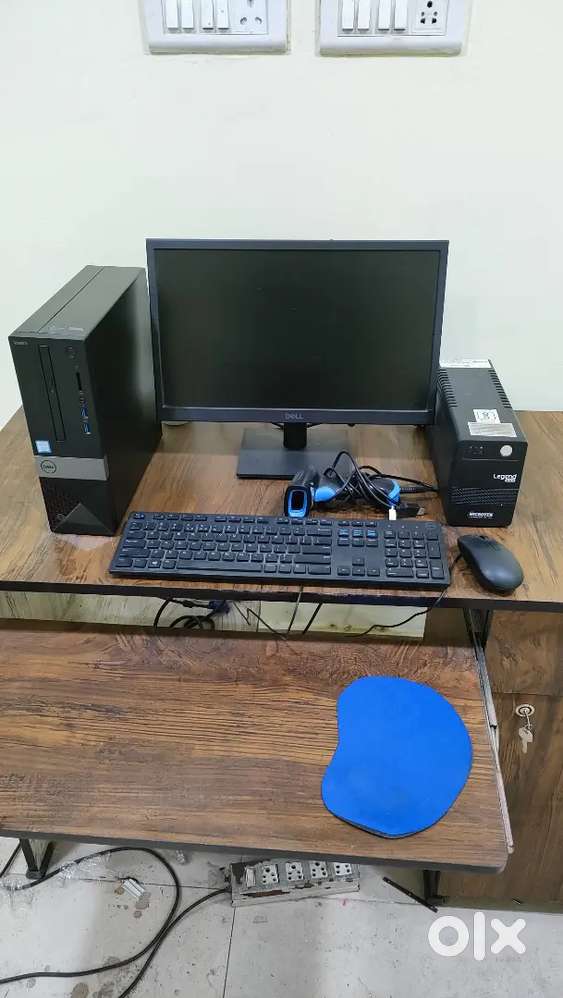 Dell i5 processor Desktop with Microtek UPS & Tvs Scanner