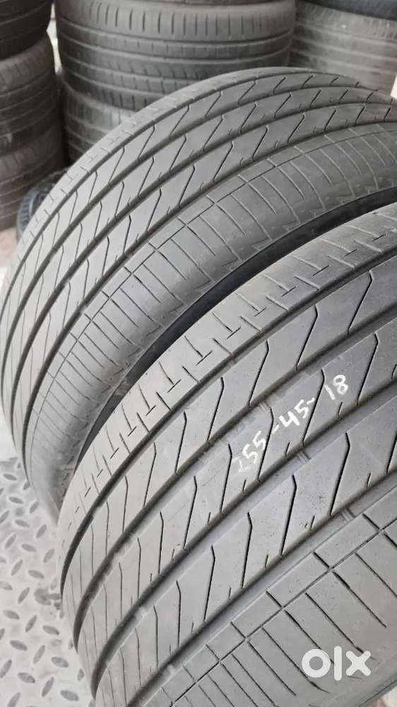 255/45/R18 michlin 85% life tyres