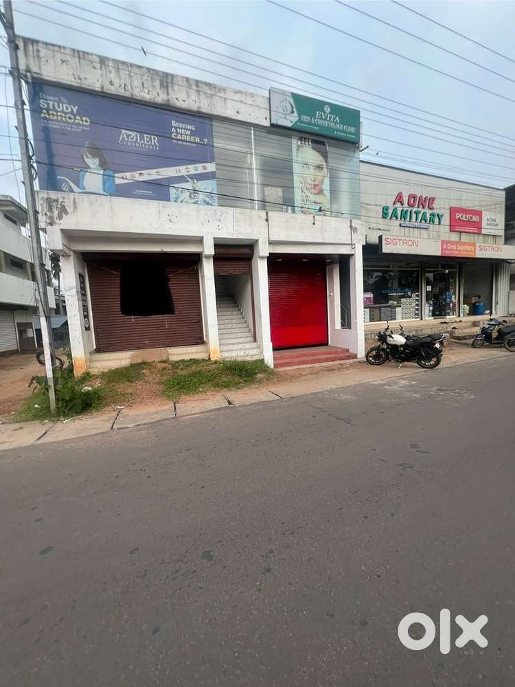 Puthentheruv junction highway side . NH66. Ground floor& First floor