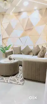 On road property 2 BHK double unit floor