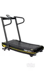 Reach NM-200 Curved Manual Treadmill –Premium Home Gym| 150kg Capacity