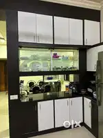 Crockery unit , kitchen partition