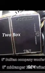 Panatronic Woofer Set of 2 (8 Bullton Woofer)