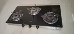 3 burner stove glass top GLEN