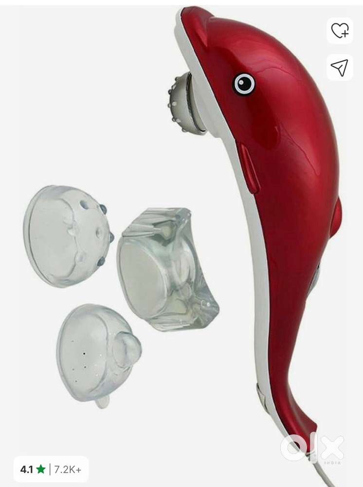 Dolphin massager lightly used with box and accessories