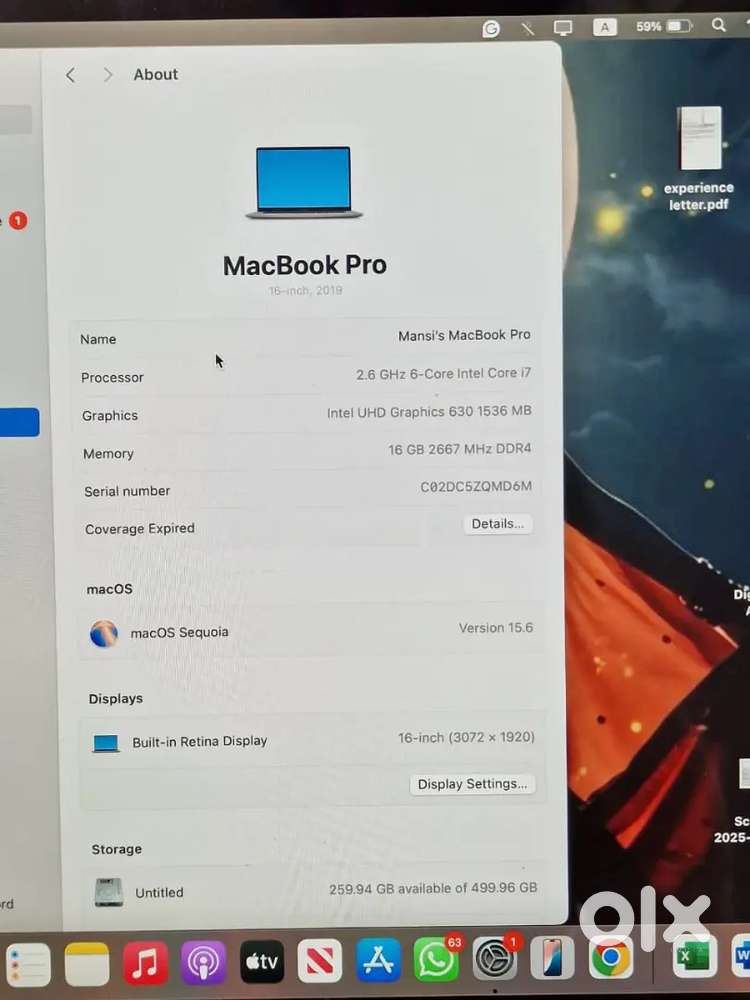Mac book pro