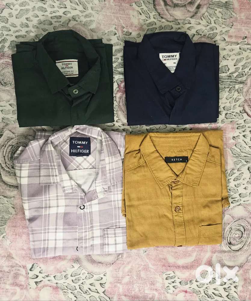 4 premium shirts @just 1299/- medium size
