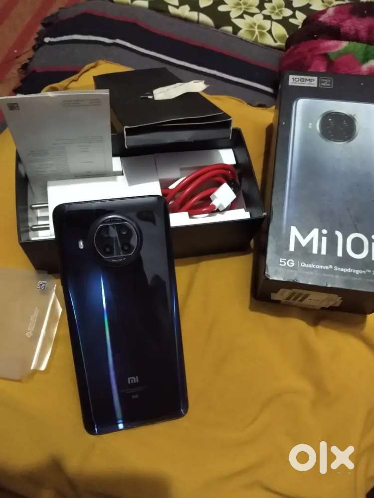 Mi 10i,6+2,128 GB with box original charger