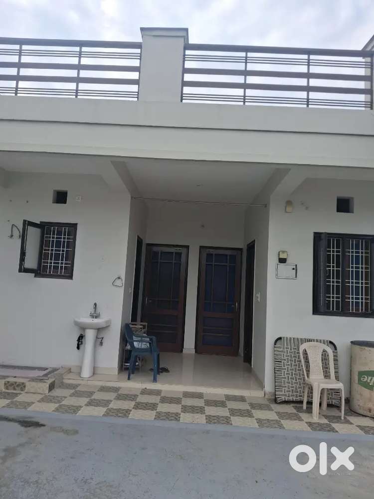 One room set with attached bathroom kitchen and balcony