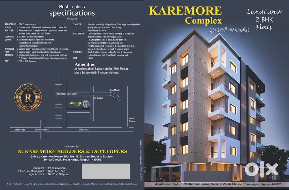 Prem nagar flats nagpur under construcion