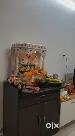 Two Wooden cupboard + temple @5000/-
