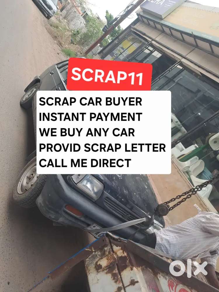 SCRAP11 SCRAP CAR DEALER IN HYD-BEST PRICE FOR SCRAP VEHICLES ANY CAR