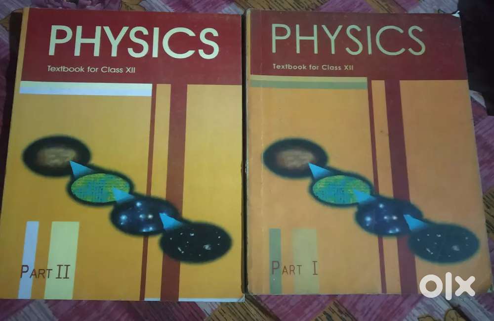 Class 12 physics, chemistry and mathematics NCERT books