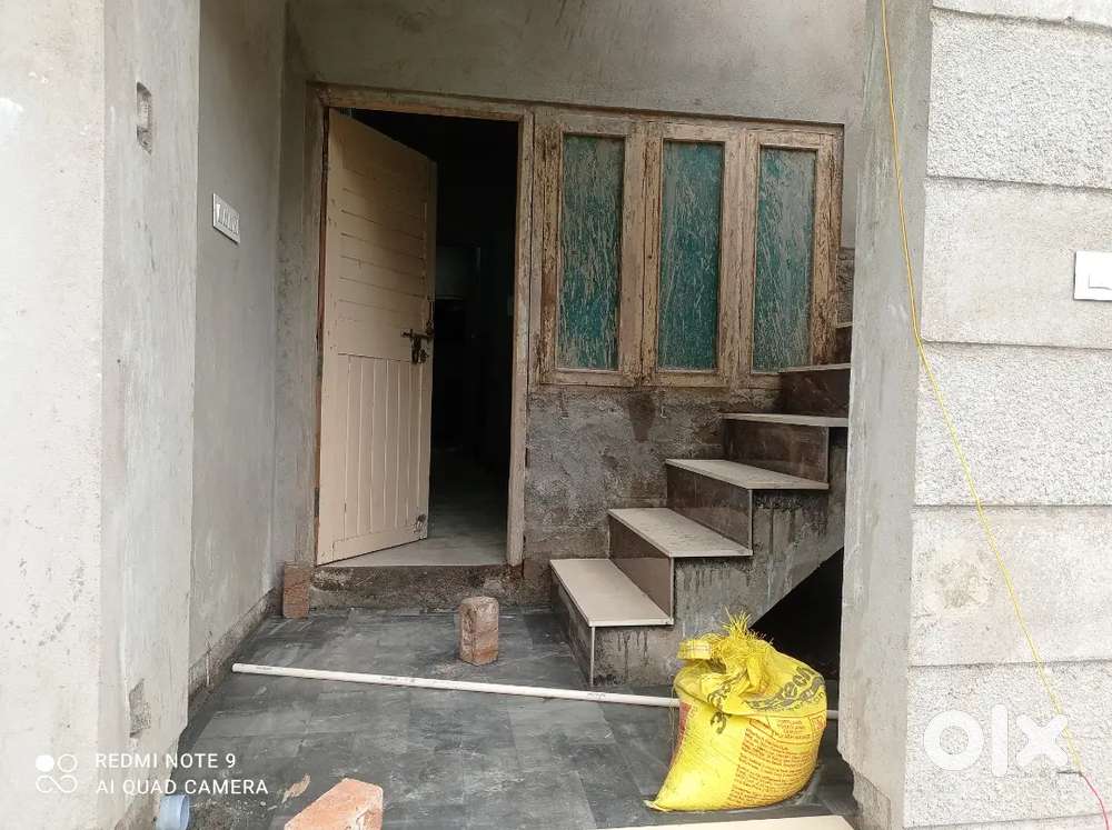 House sale. Plot area 12.5 by 40 sq. feet.Nai Basti near Tejaji Nagar