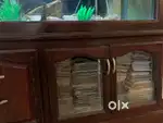 Wooden fish tank