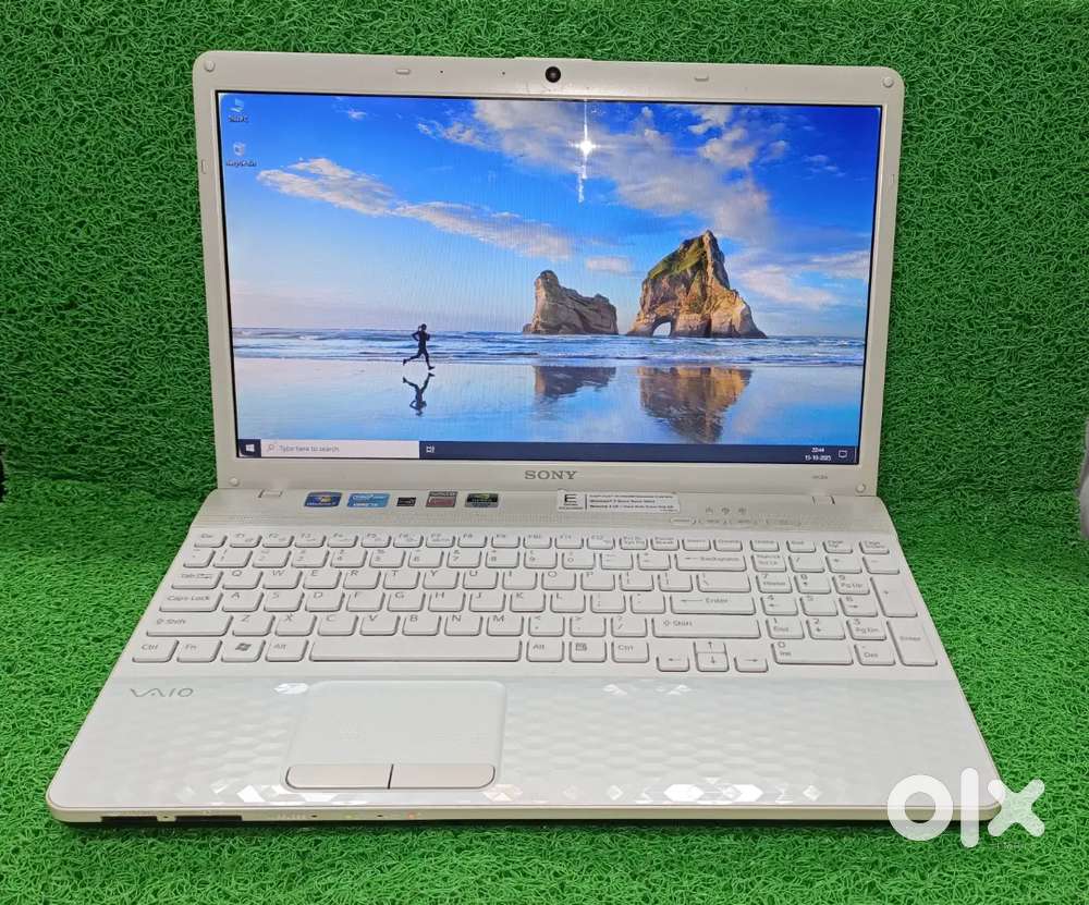 Sony Vaio White Colour Laptop