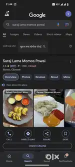 Running Momo Franchise (Suraj Lama Momos Powai) for SALE in Mumbai.