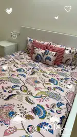 IKEA QUEEN SIZE BED WITH STORAGE BOX