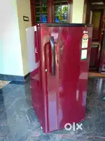 Good condition single door fridge washing machine