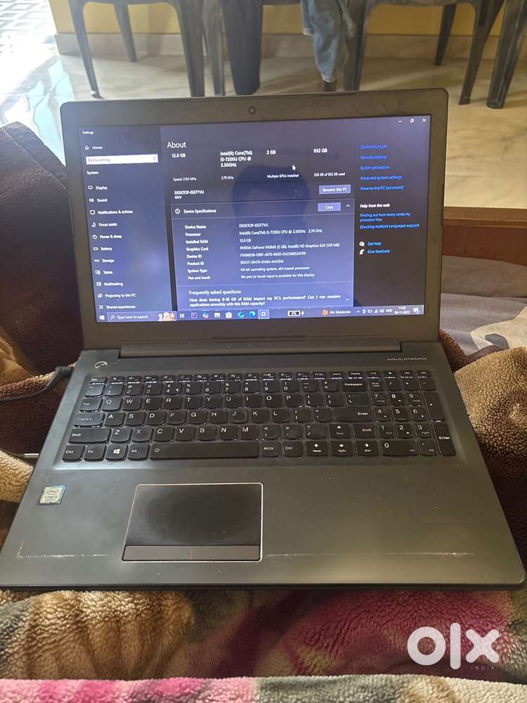 Lenovo Laptop Ideapad i5 12gb ram 2gb graphic 1 tm hard disk