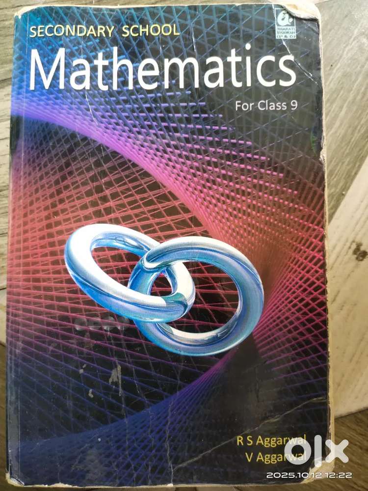 RS aggarwal ML aggarwal and concise math book for class 9