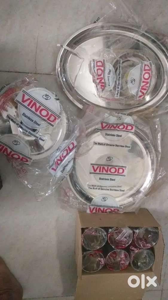 Hawkins kadhai and dinner set