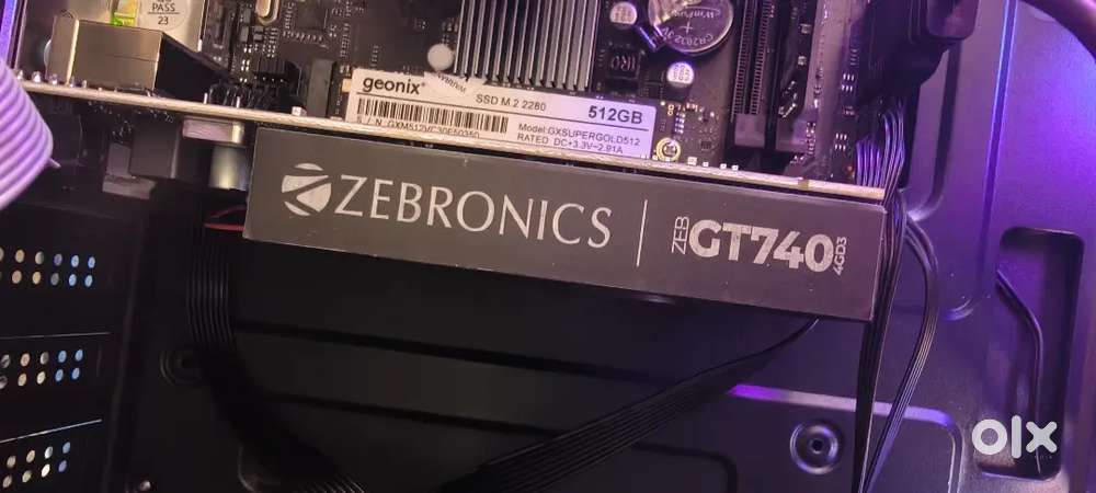 GT740 4GB VRAM Graphics card new almost 15 days used