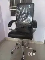 Fancy store counter and chair