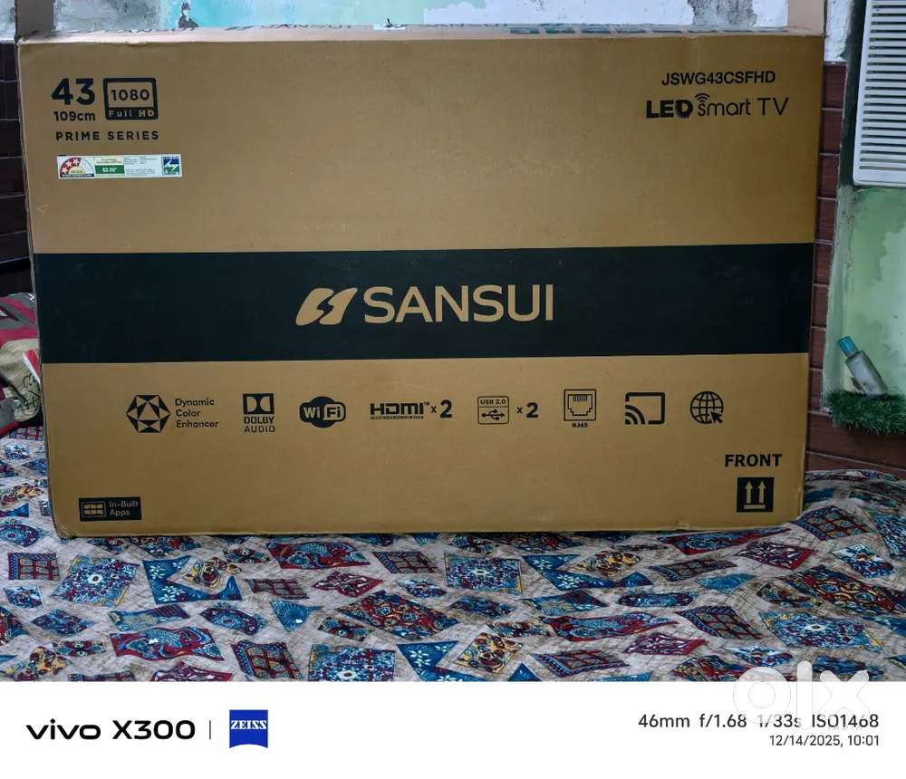 BRAND NEW TVSANSUI TV 43 inch Ultra HD