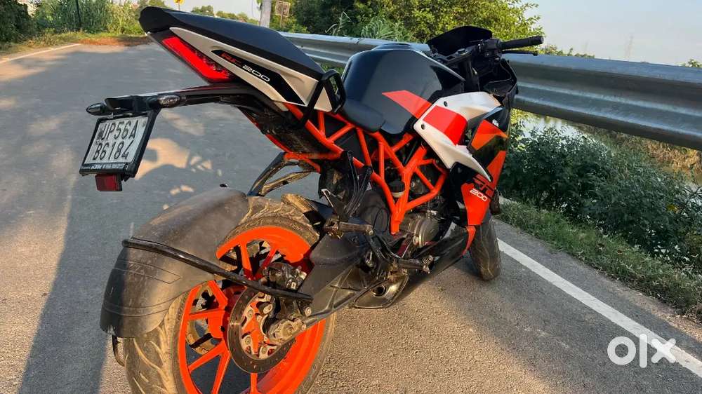 No any scratch maintain bike