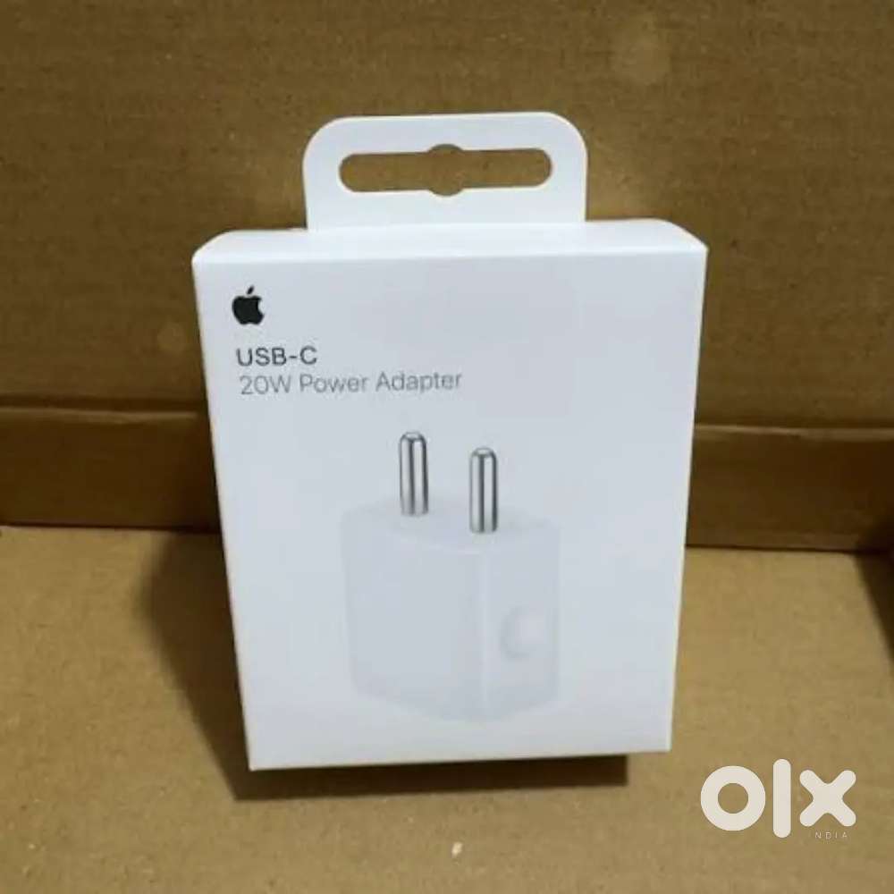 20w apple charger with cable  box piece