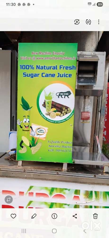 Sugarcane machine +