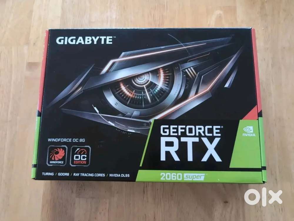 Used GIGABYTE GeForce RTX 2060 SUPER WINDFORCE OC 8G GDDR6 - Black.