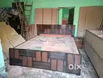 Brand new fancy double bed
