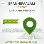 ERANHIPAALAM 10 CENT FOR SALE - 1.25 CRORES